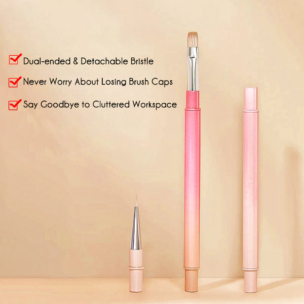 Double-Ended Detachable Brush